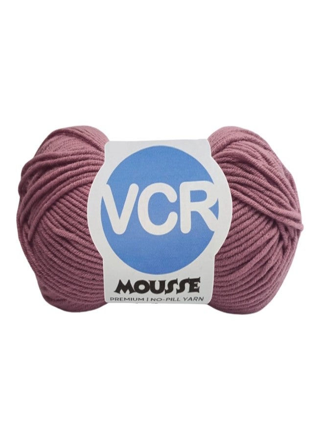 VCR 4ply Drooling Purple Yarn, 100 Grams Hank, 190 Meters Length, Acrylic Ball for Crochet and Knitting, Soft Crosia Threads, Pack of 1 Yarn, Suitable for DIY Crafts - Image 1